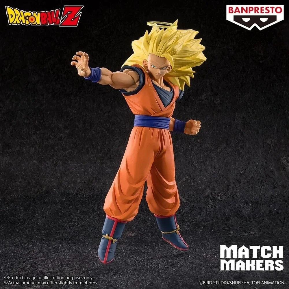 Banpresto Dragon Ball Z SS3 Son‎ Goku Match Makers Figure Vs Majin Buu New